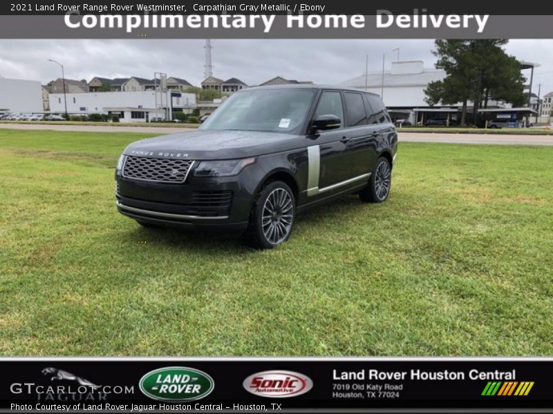 Carpathian Gray Metallic / Ebony 2021 Land Rover Range Rover Westminster