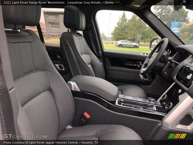  2021 Range Rover Westminster Ebony Interior