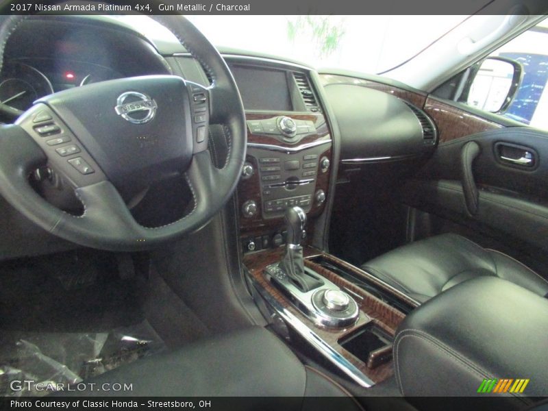 Gun Metallic / Charcoal 2017 Nissan Armada Platinum 4x4