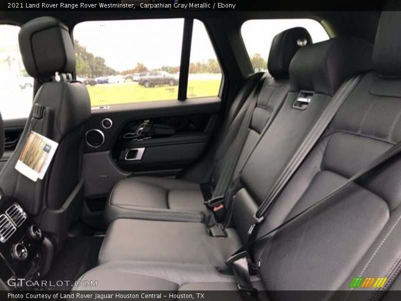 Rear Seat of 2021 Range Rover Westminster