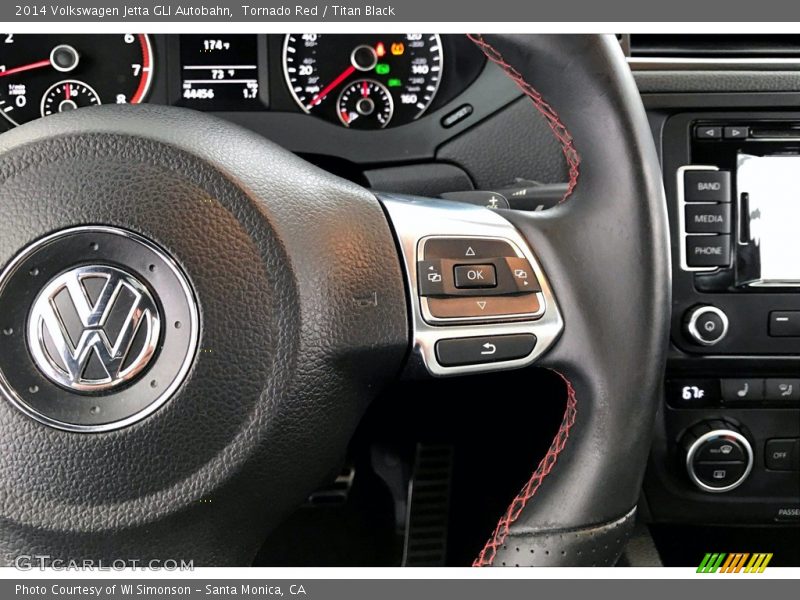  2014 Jetta GLI Autobahn Steering Wheel