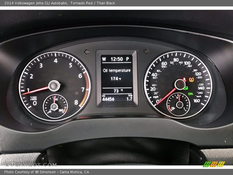  2014 Jetta GLI Autobahn GLI Autobahn Gauges