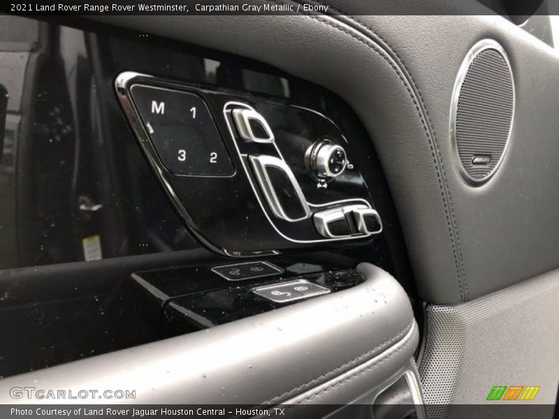 Controls of 2021 Range Rover Westminster