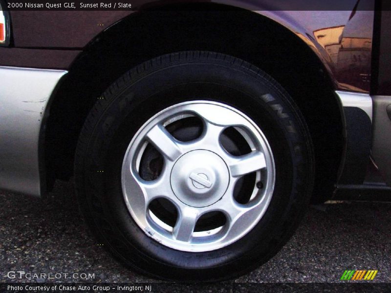 Sunset Red / Slate 2000 Nissan Quest GLE