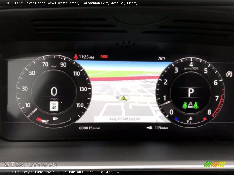  2021 Range Rover Westminster Westminster Gauges