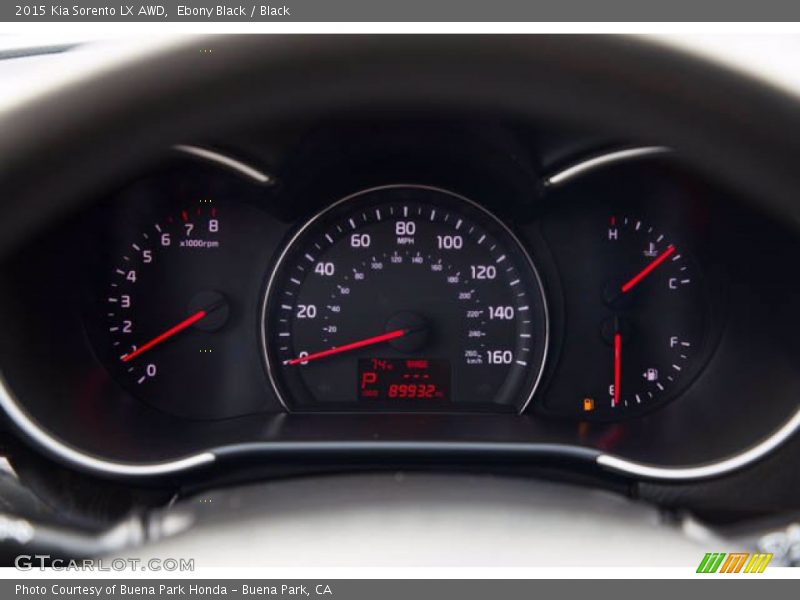  2015 Sorento LX AWD LX AWD Gauges
