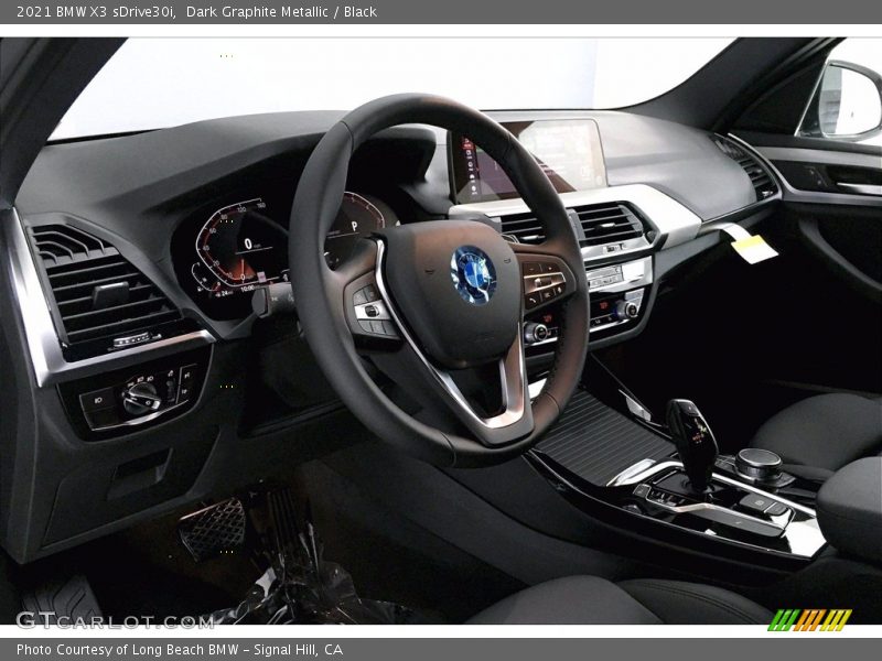 Dark Graphite Metallic / Black 2021 BMW X3 sDrive30i
