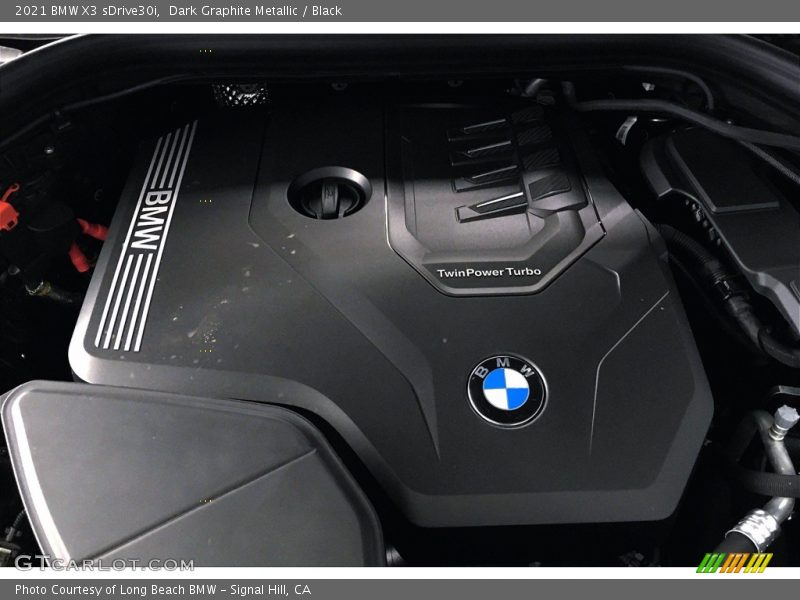 Dark Graphite Metallic / Black 2021 BMW X3 sDrive30i