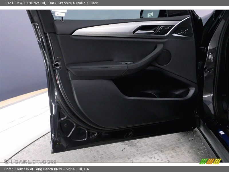 Dark Graphite Metallic / Black 2021 BMW X3 sDrive30i