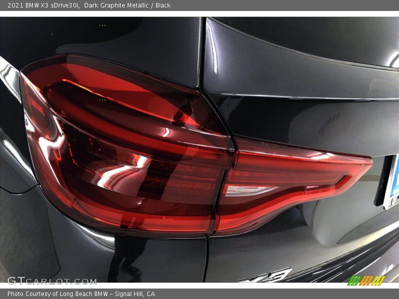 Dark Graphite Metallic / Black 2021 BMW X3 sDrive30i