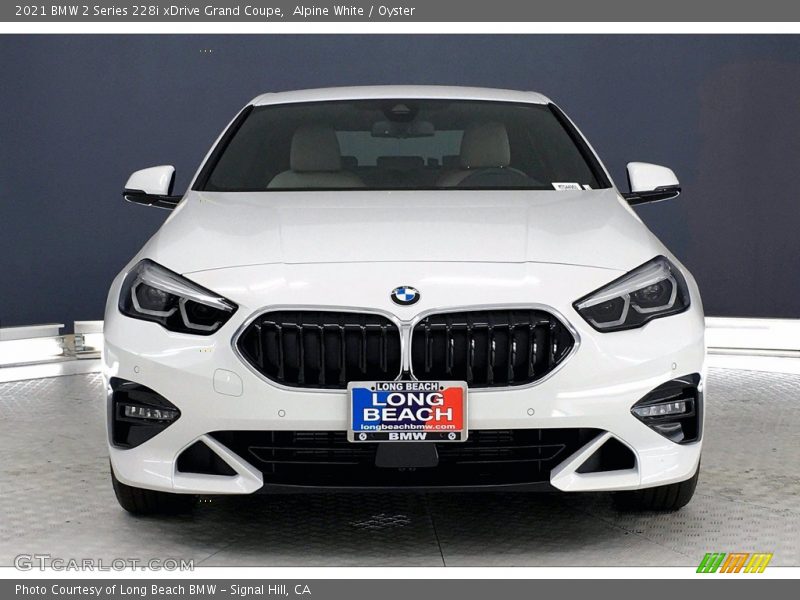 Alpine White / Oyster 2021 BMW 2 Series 228i xDrive Grand Coupe