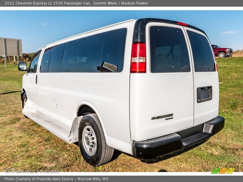  2012 Express LS 3500 Passenger Van Summit White