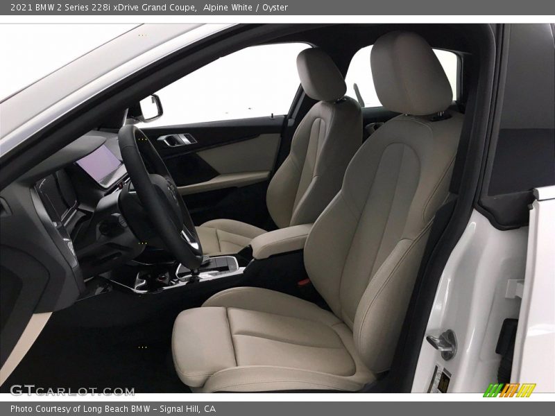 2021 2 Series 228i xDrive Grand Coupe Oyster Interior