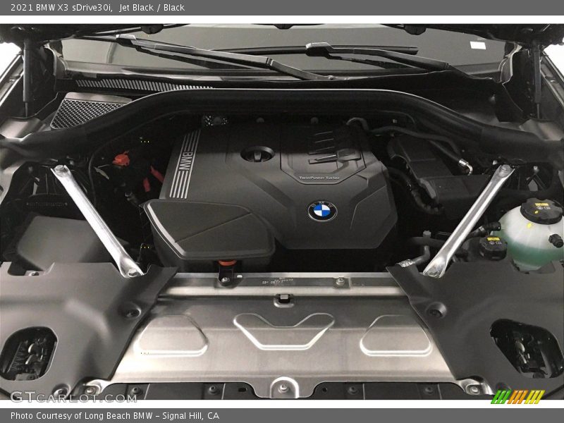 Jet Black / Black 2021 BMW X3 sDrive30i