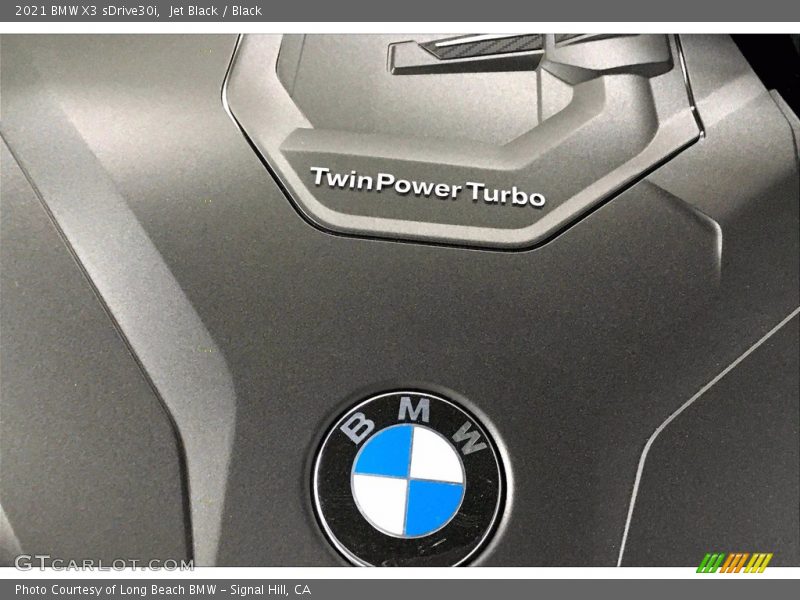 Jet Black / Black 2021 BMW X3 sDrive30i