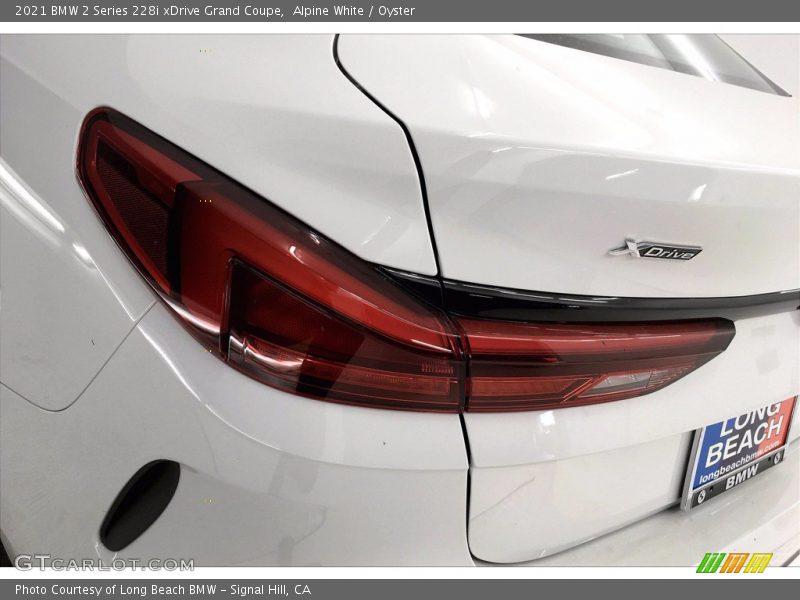 Alpine White / Oyster 2021 BMW 2 Series 228i xDrive Grand Coupe