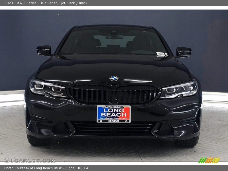 Jet Black / Black 2021 BMW 3 Series 330e Sedan