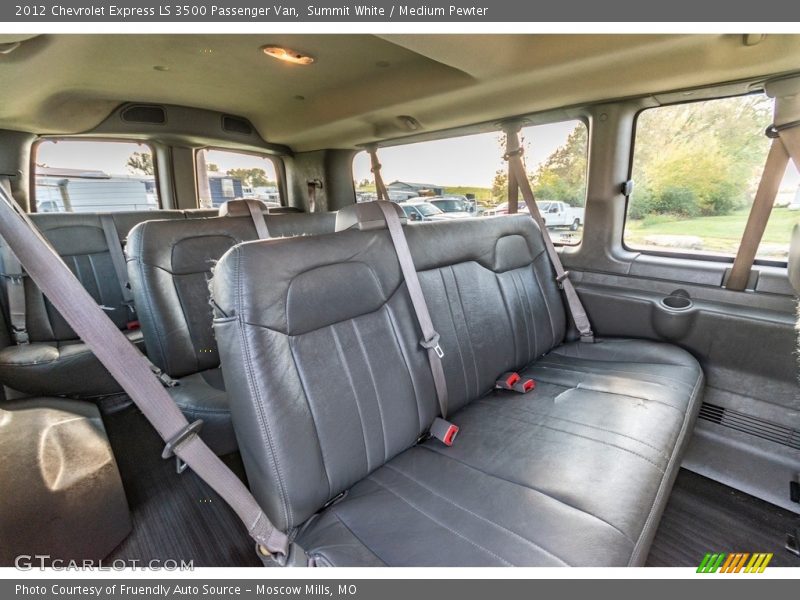 Summit White / Medium Pewter 2012 Chevrolet Express LS 3500 Passenger Van