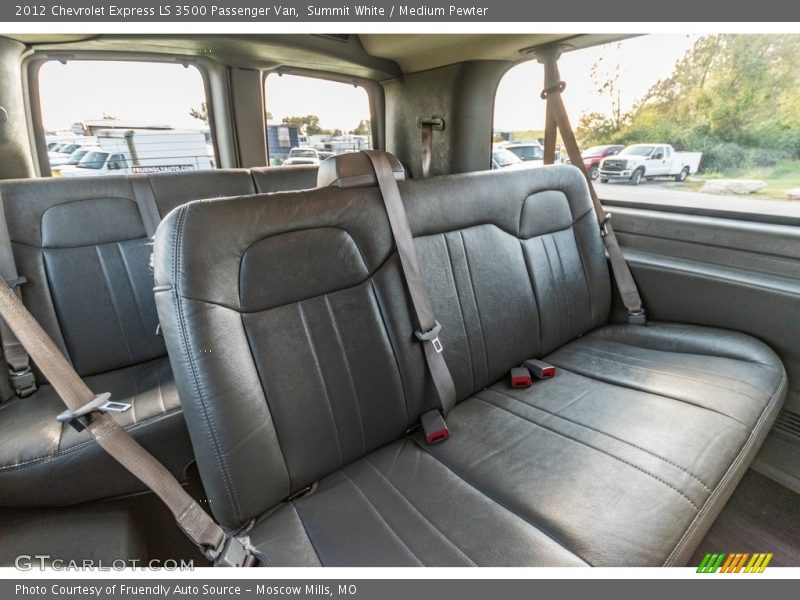 Summit White / Medium Pewter 2012 Chevrolet Express LS 3500 Passenger Van