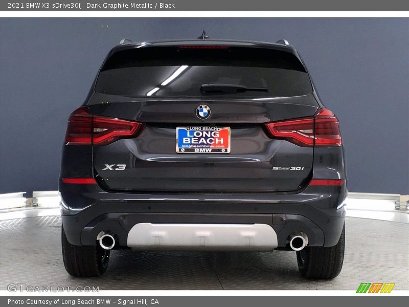 Dark Graphite Metallic / Black 2021 BMW X3 sDrive30i