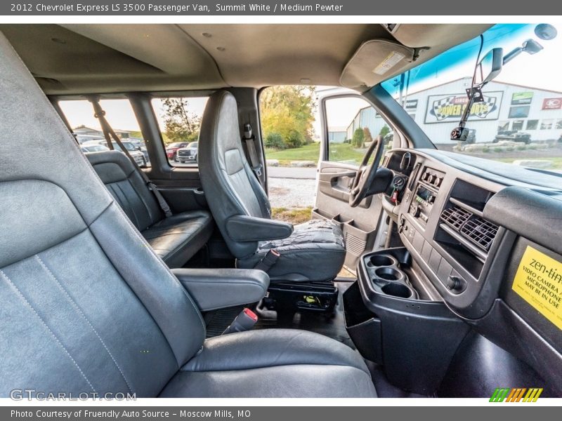 Front Seat of 2012 Express LS 3500 Passenger Van