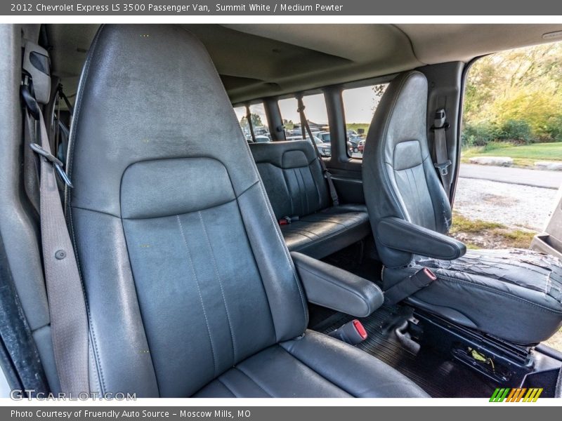 Front Seat of 2012 Express LS 3500 Passenger Van