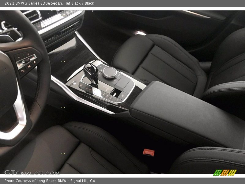 Controls of 2021 3 Series 330e Sedan