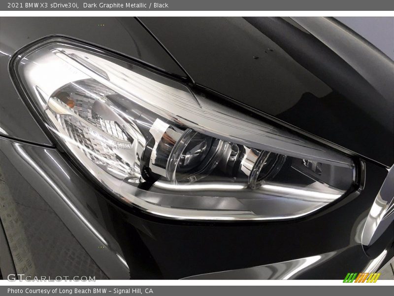 Dark Graphite Metallic / Black 2021 BMW X3 sDrive30i