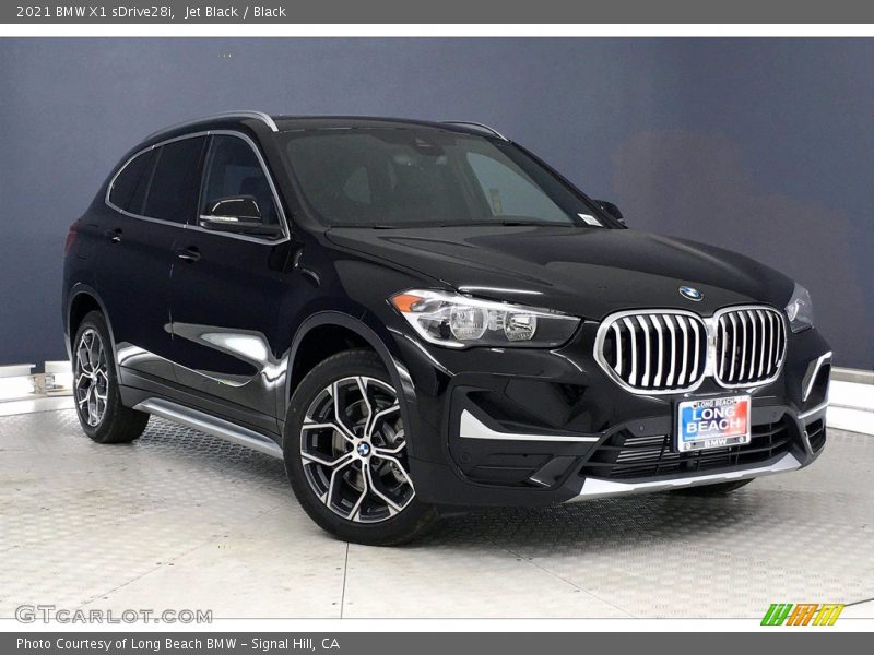 Jet Black / Black 2021 BMW X1 sDrive28i