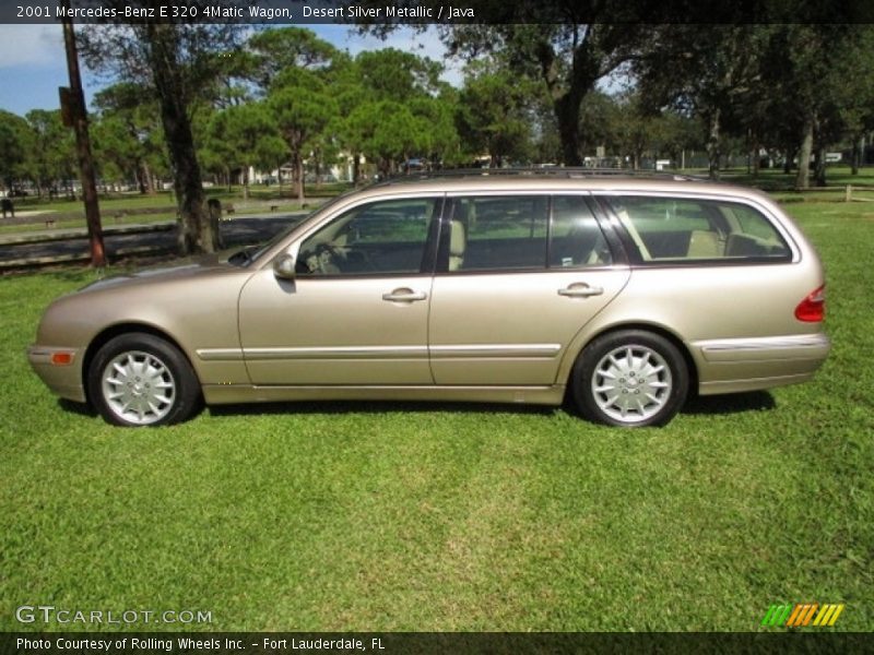 Desert Silver Metallic / Java 2001 Mercedes-Benz E 320 4Matic Wagon