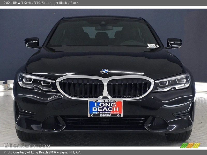 Jet Black / Black 2021 BMW 3 Series 330i Sedan
