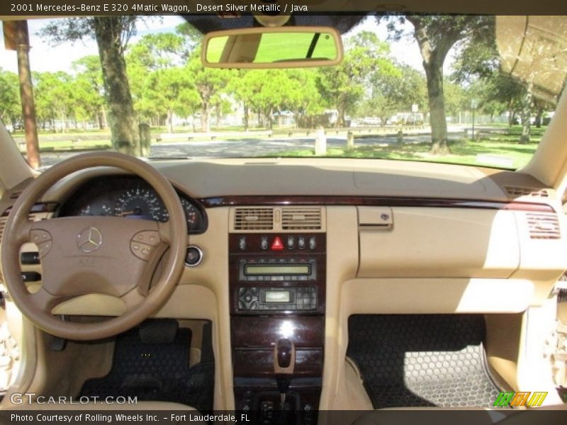 Desert Silver Metallic / Java 2001 Mercedes-Benz E 320 4Matic Wagon