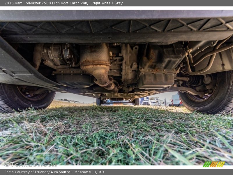 Bright White / Gray 2016 Ram ProMaster 2500 High Roof Cargo Van