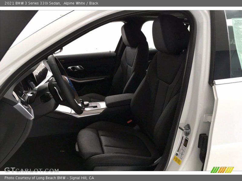 Alpine White / Black 2021 BMW 3 Series 330i Sedan