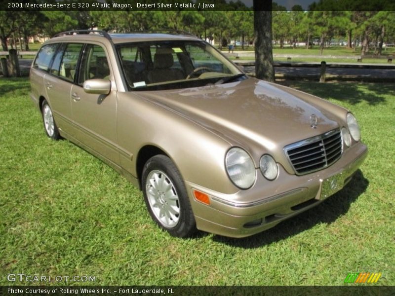 Desert Silver Metallic / Java 2001 Mercedes-Benz E 320 4Matic Wagon