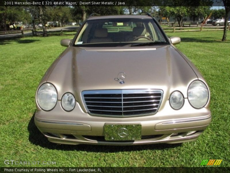 Desert Silver Metallic / Java 2001 Mercedes-Benz E 320 4Matic Wagon