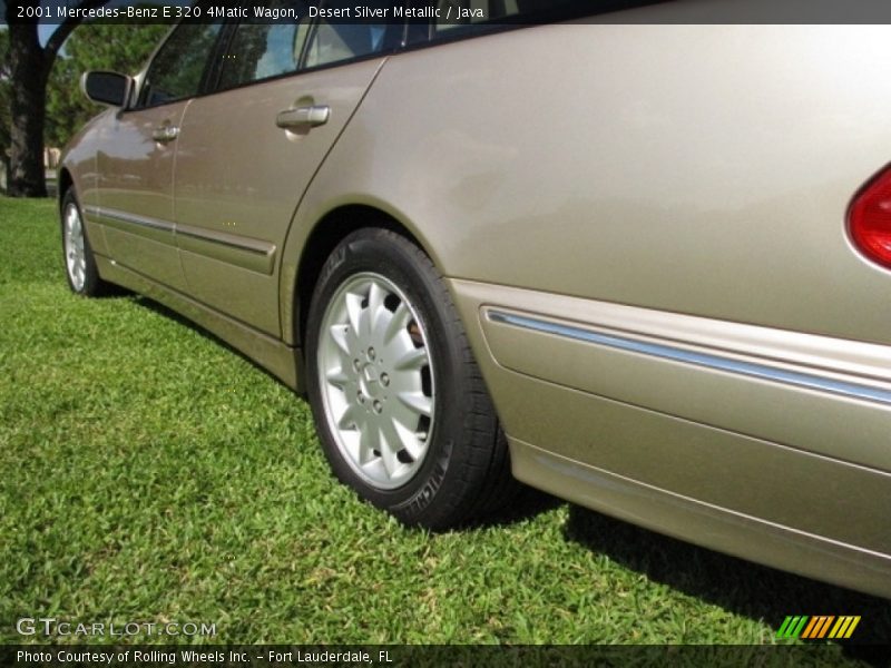 Desert Silver Metallic / Java 2001 Mercedes-Benz E 320 4Matic Wagon