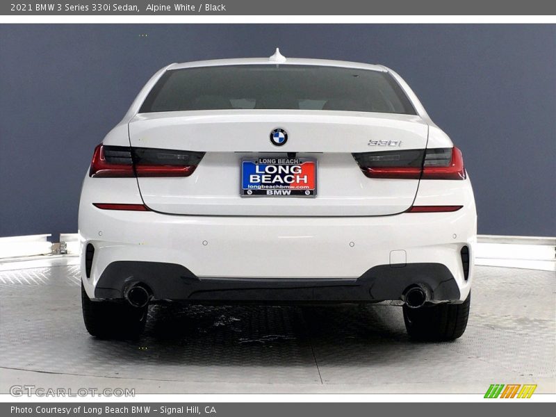 Alpine White / Black 2021 BMW 3 Series 330i Sedan