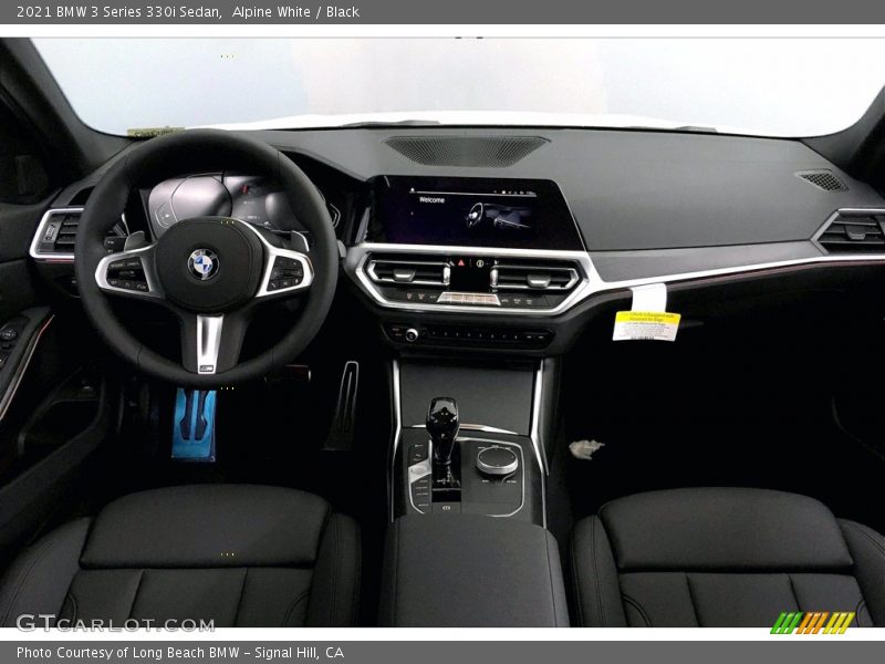 Alpine White / Black 2021 BMW 3 Series 330i Sedan