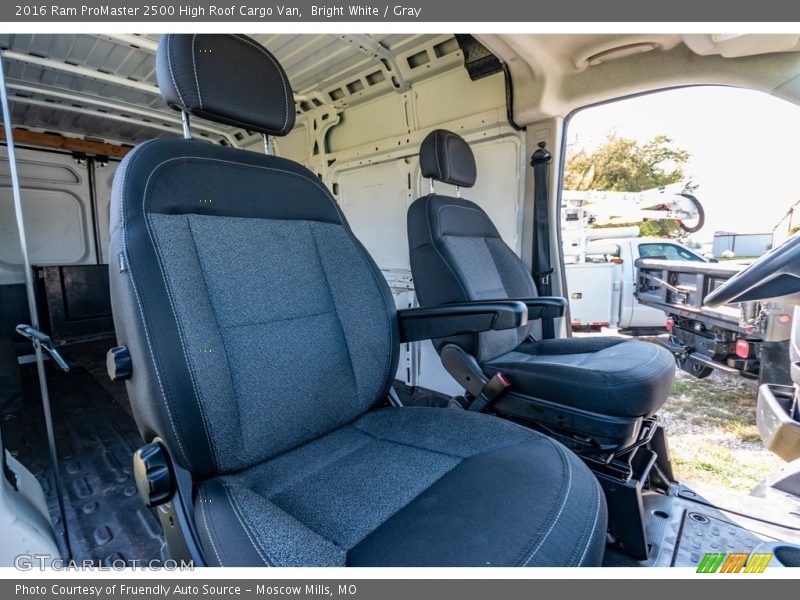 Bright White / Gray 2016 Ram ProMaster 2500 High Roof Cargo Van
