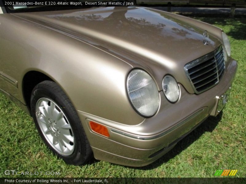 Desert Silver Metallic / Java 2001 Mercedes-Benz E 320 4Matic Wagon