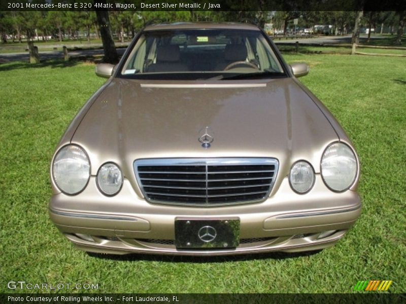 Desert Silver Metallic / Java 2001 Mercedes-Benz E 320 4Matic Wagon