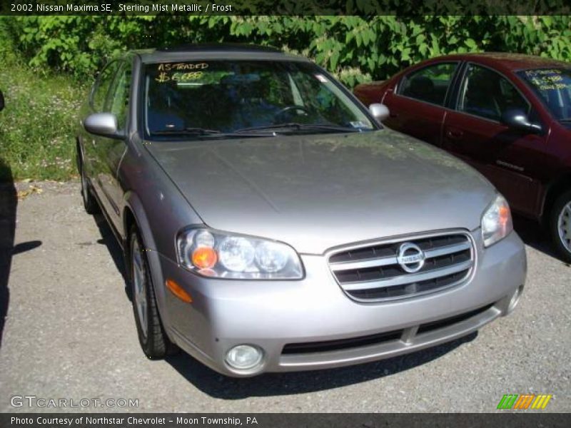Sterling Mist Metallic / Frost 2002 Nissan Maxima SE