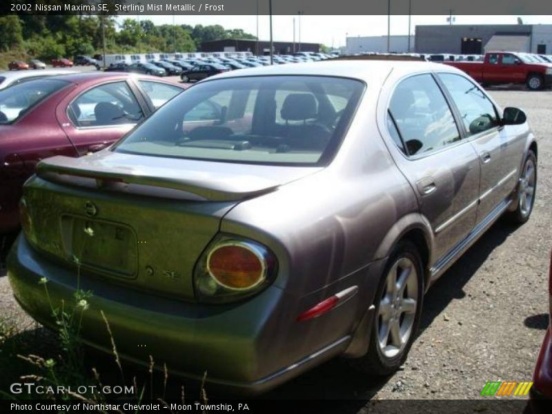 Sterling Mist Metallic / Frost 2002 Nissan Maxima SE