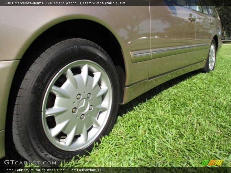 Desert Silver Metallic / Java 2001 Mercedes-Benz E 320 4Matic Wagon