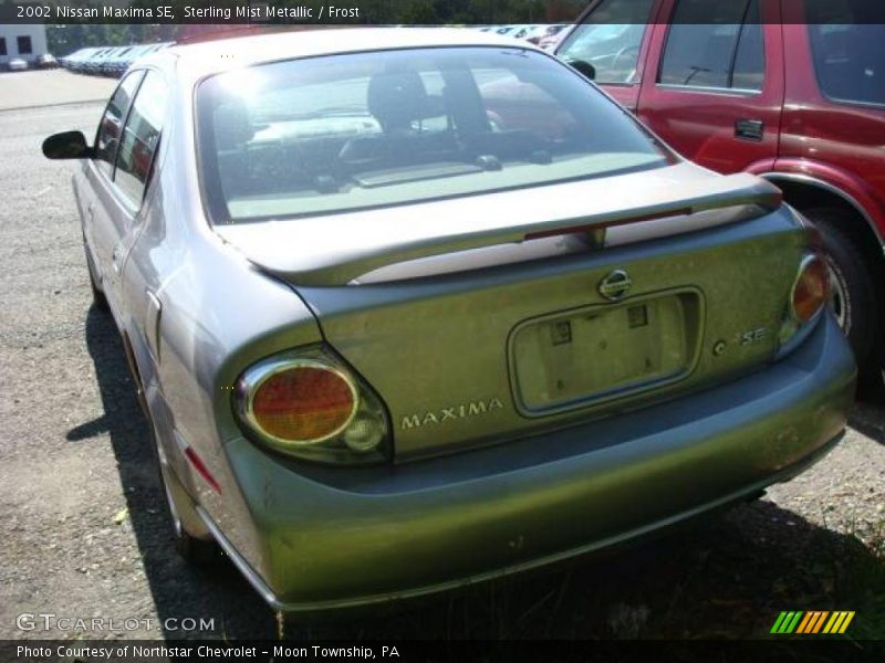 Sterling Mist Metallic / Frost 2002 Nissan Maxima SE