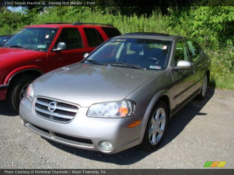 Sterling Mist Metallic / Frost 2002 Nissan Maxima SE