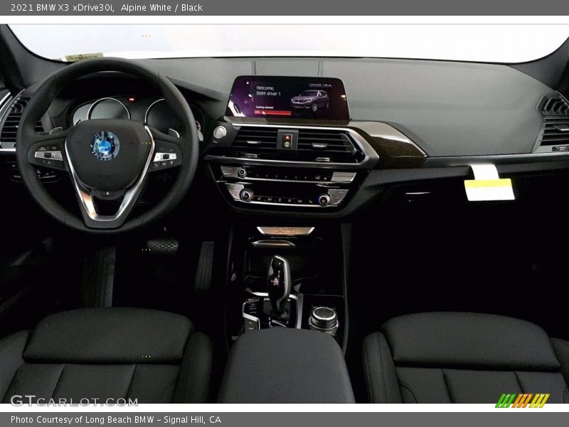 Alpine White / Black 2021 BMW X3 xDrive30i