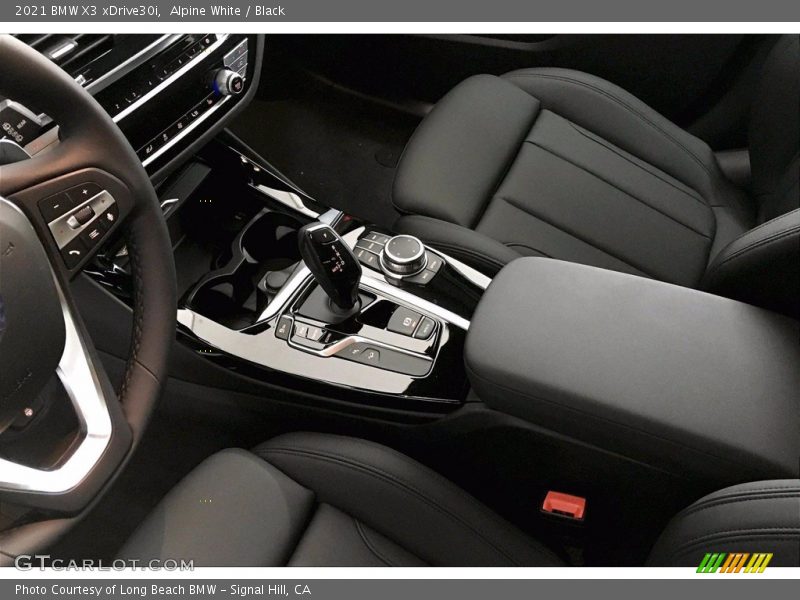 Alpine White / Black 2021 BMW X3 xDrive30i