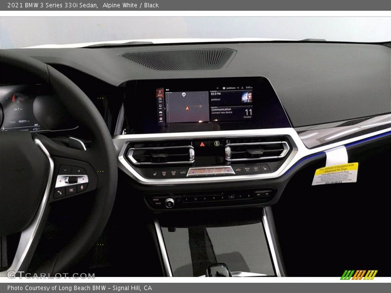 Controls of 2021 3 Series 330i Sedan